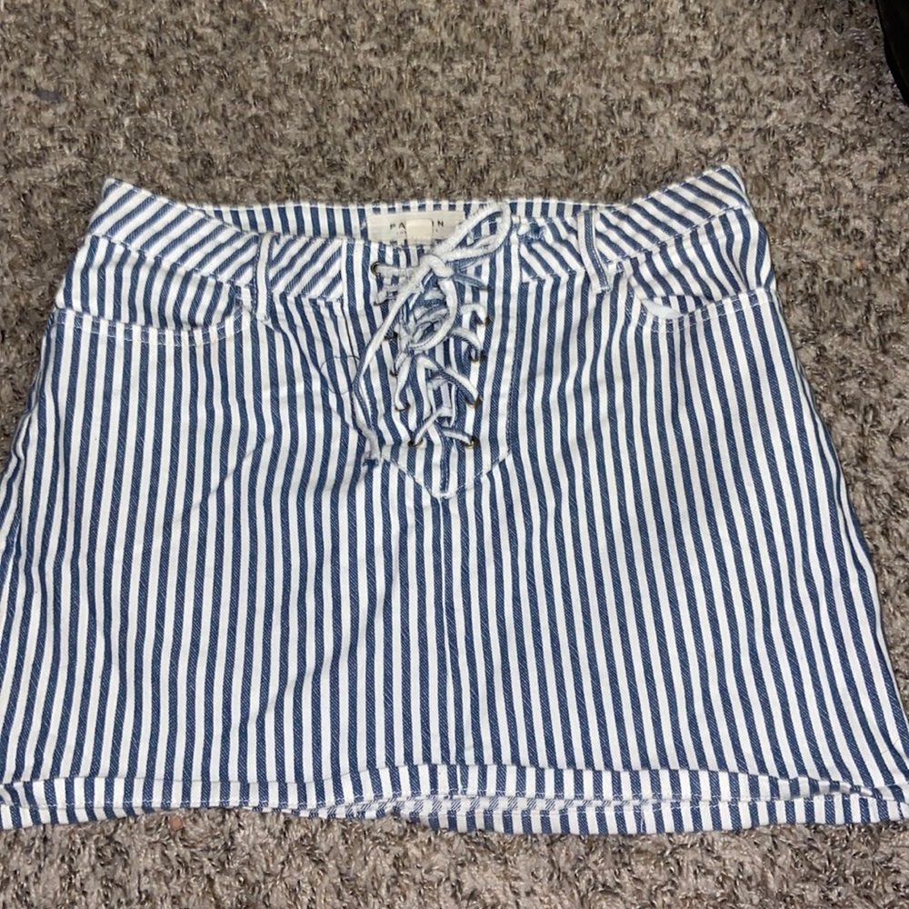 Stripe skirt